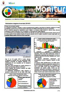 Monitur n. 68 - Valutazione della stagione invernale 2014/15 - Aprile 2015